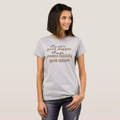 goudzoeker t-shirt (Voorkant volledig)