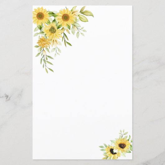 Goudzonnebloem Geometrische Rustische elegante bru (Achterkant)