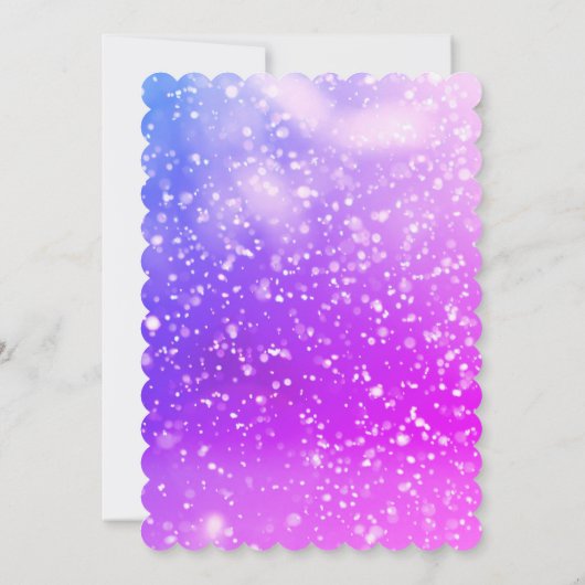 goudzout, zoet 16 Uitnodiging (Achterkant)