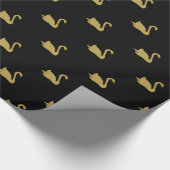 goudzwanen cadeaupapier (Hoek)