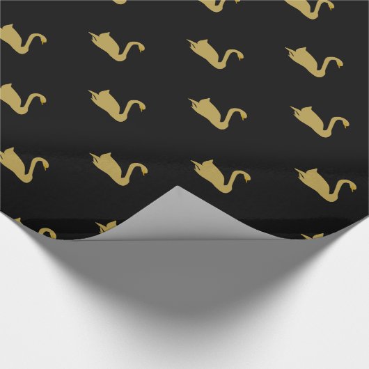 goudzwanen cadeaupapier (Hoek)