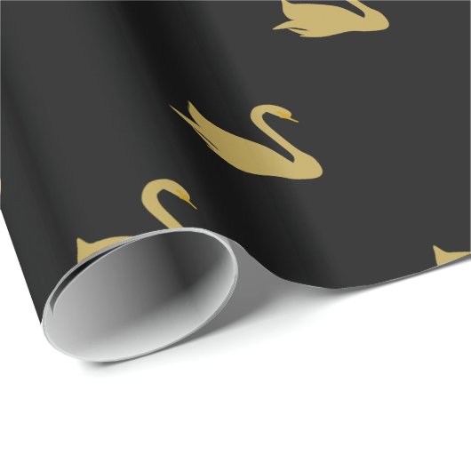 goudzwanen cadeaupapier (Rol Hoek)