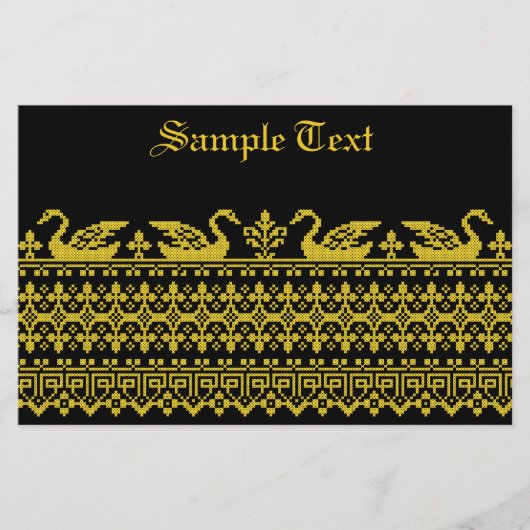 goudzwanen flyer (Voorkant)