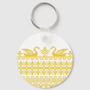 goudzwanen sleutelhanger