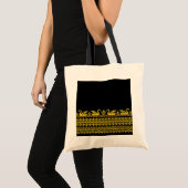 goudzwanen tote bag (Voorkant (product))