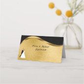 Goudzwart Plaatskaartje (Achterkant)