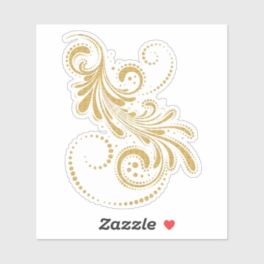 Goudzwijn Sticker (Vel)