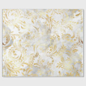 Goudzwitjes Cadeaupapier (Vlak)