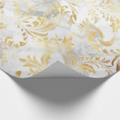 Goudzwitjes Cadeaupapier (Hoek)