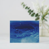 Gouffre d'eau bleu briefkaart (Staand voorkant)