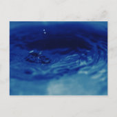 Gouffre d'eau bleu briefkaart (Voorkant)