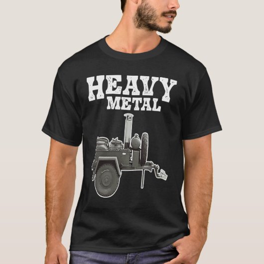 Goulash Cannon Heavy Metal Funny Hungary Dish T-shirt (Voorkant)