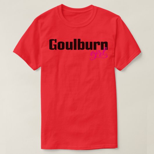 Goulburn Meisje T-shirt (Design voorkant)