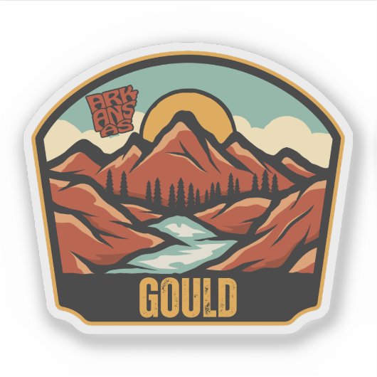 Gould, Arkansas  Sticker (Voorkant)