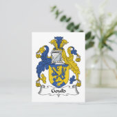 Gould Crest Briefkaart (Staand voorkant)