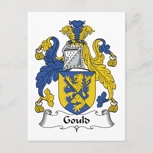 Gould Crest Briefkaart (Voorkant)