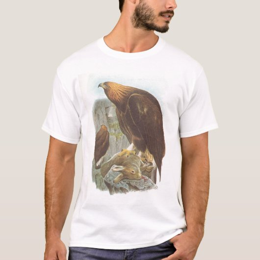 Gould - Golden Eagle - Aquila chrysaetos T-shirt (Voorkant)