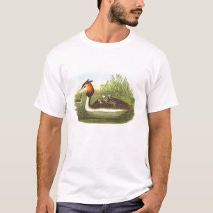 Gould - Great Crested Grebe - Podiceps cristatus T-shirt