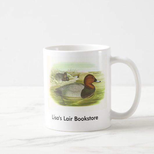 Gould - Pochard - Aythya ferina Bookstore Promo Koffiemok (Rechts)
