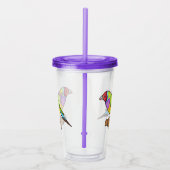 Gouldiaanse cartoon acryl drinkbeker (Rechts)