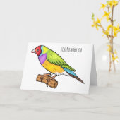 Gouldiaanse cartoon kaart (Gele Bloem)