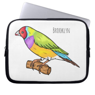 Gouldiaanse cartoon laptop sleeve