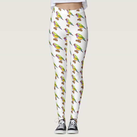 Gouldiaanse cartoon leggings (Voorkant)