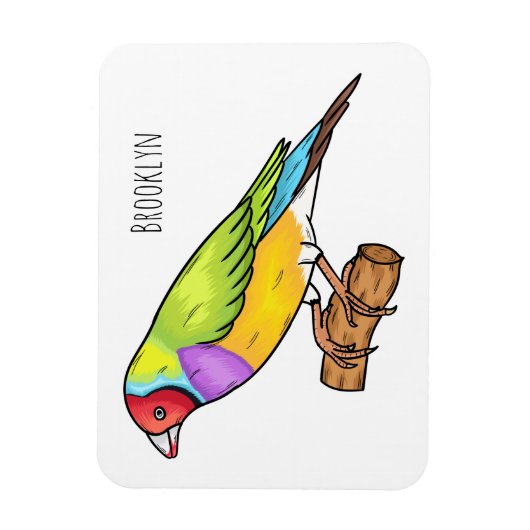 Gouldiaanse cartoon magneet (Verticaal)