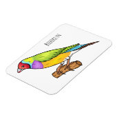 Gouldiaanse cartoon magneet (Linkerzijde)