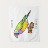 Gouldiaanse cartoon wandkleed (Voorkant)