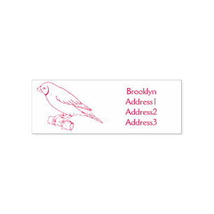 Gouldiaanse cartoon zelfinktende stempel