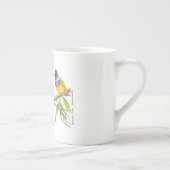 Gouldian Finch Bird Porselein Kop (Rechts)