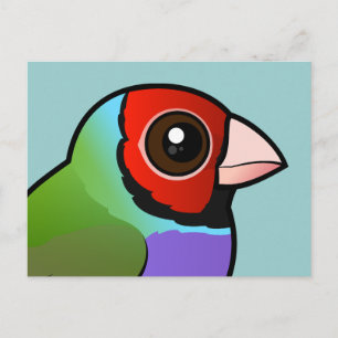 Gouldian Finch Briefkaart