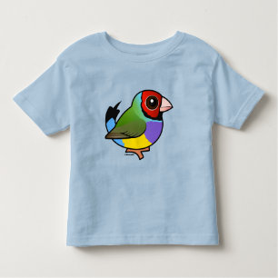 Gouldian Finch Kinder Shirts