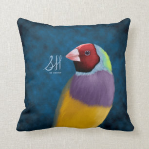 Gouldian Finch Kussen