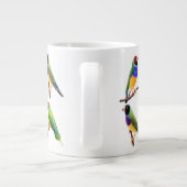 Gouldian Finch Lovers Mug Grote Koffiekop (Achterkant)