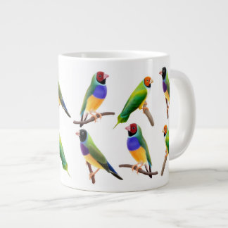 Gouldian Finch Lovers Mug Grote Koffiekop