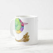 Gouldian Finch Mok * (Voorkant links)