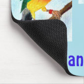 ~ Gouldian Finch ~ Original Art ~ Muismat (Hoek)