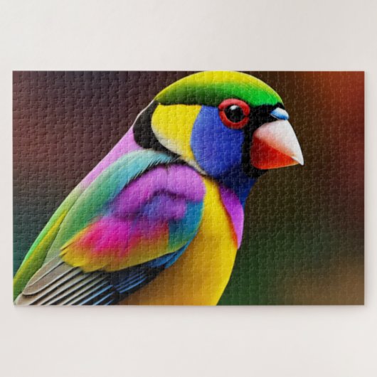 Gouldian Finch puzzel (Horizontaal)