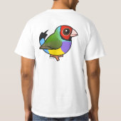 Gouldian Finch T-shirt (Achterkant)