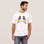 GouldianFinch Friends T-shirt (Voorkant volledig)