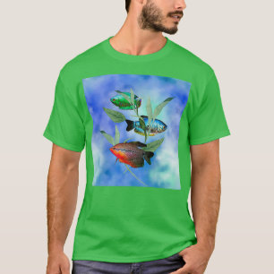 Gouramis Pearl Dwarf Gourami Tropical Aquarium Fis T-shirt