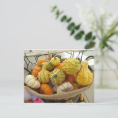 Gourd Basket Briefkaart (Staand voorkant)