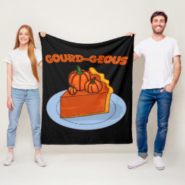 Gourd-geous Fleece Deken