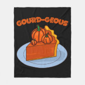 Gourd-geous Fleece Deken (Voorkant)