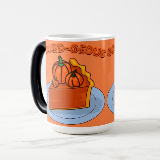 Gourd-geous Magische Mok (Voorkant links)