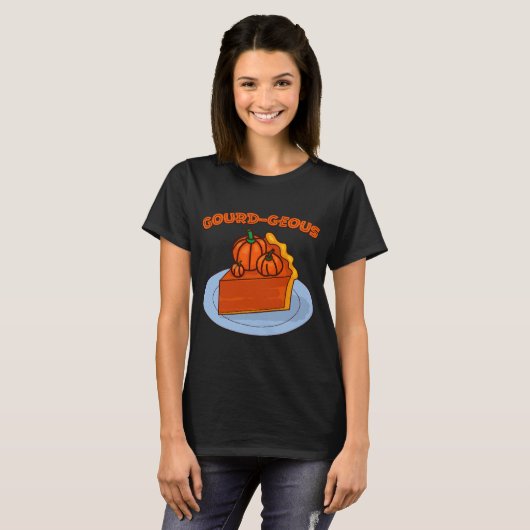 Gourd-geous T-shirt (Voorkant volledig)