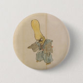 Gourd-Headed Yokai zwaardsman (wedloop) Ronde Button 5,7 Cm (Voorkant)