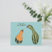 Gourd-schitterend Briefkaart (Staand voorkant)